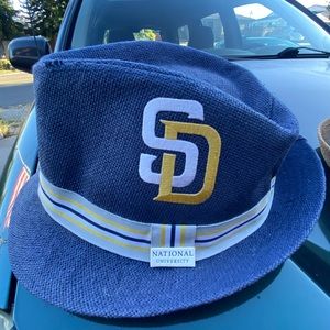 Fedora like hat bundle straw and Padres sd, j crew
